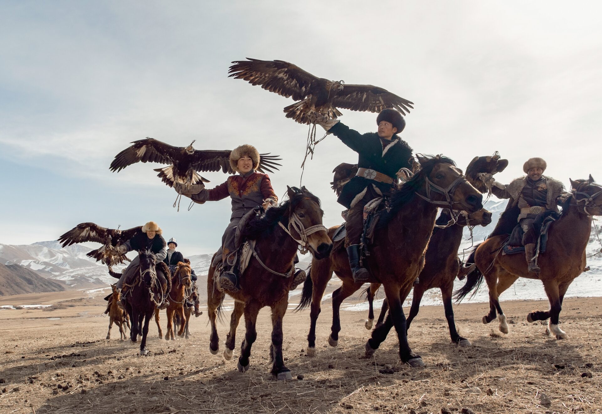 Eagle Hunters and Horses Kyrgyzstan 2022 kopie